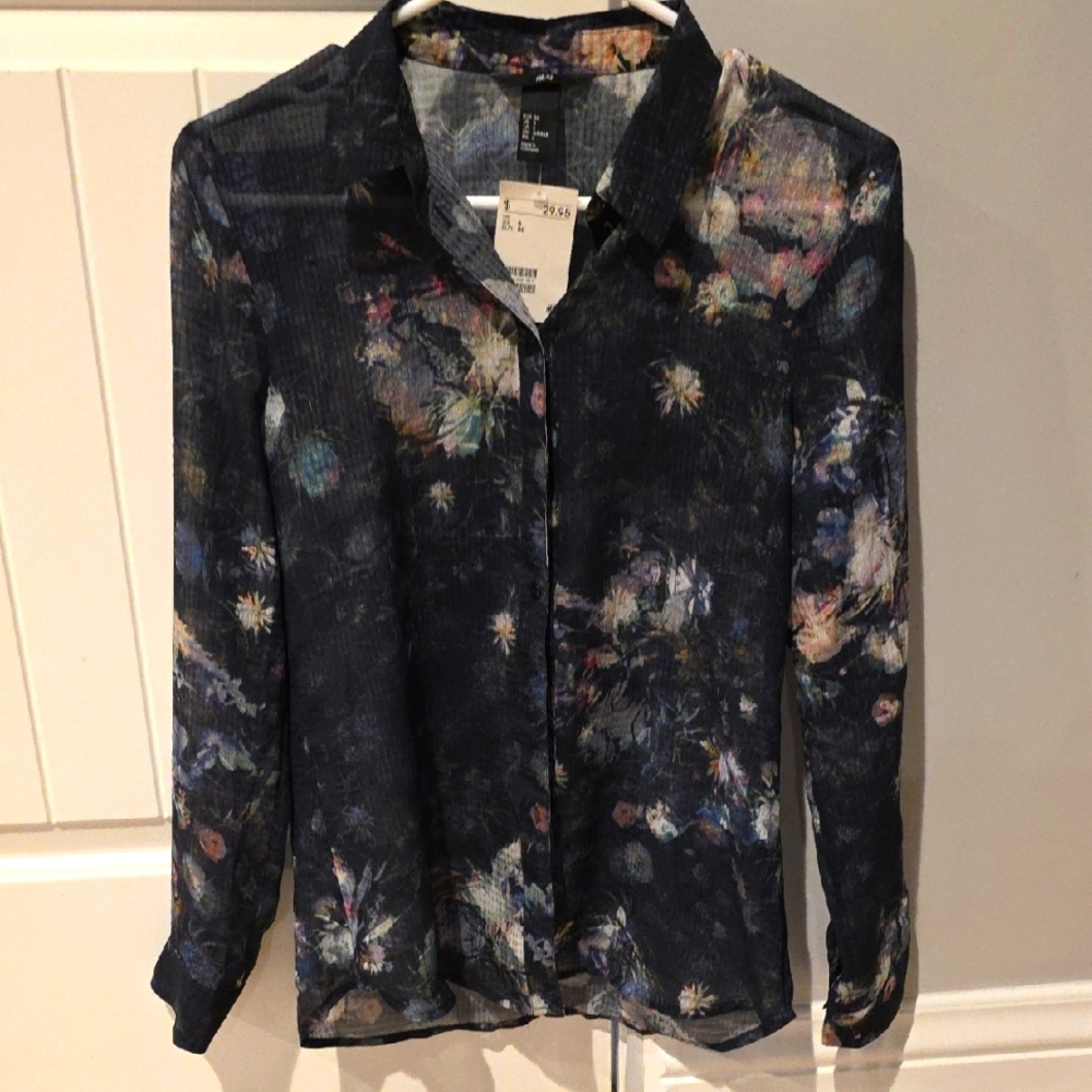 Floral Long Sleeve Blouse